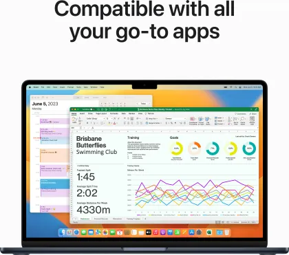Apple MacBook Air 15 2023 Laptop (Apple M2/ 8GB/ 512GB SSD/ MacOS)