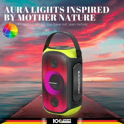 Blaupunkt Atomik Lytz 90W Bluetooth Speaker