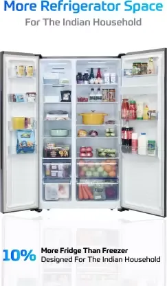 MarQ by Flipkart 560GHSBMQ 566 L Side by Side Refrigerator