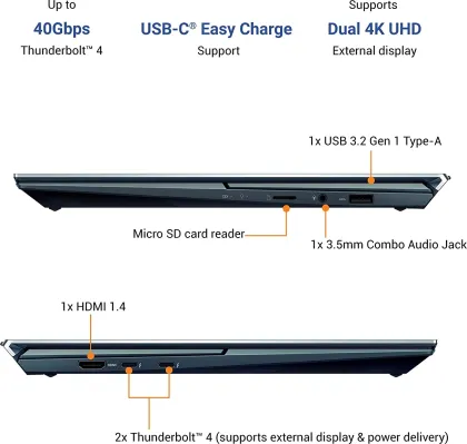 Asus ZenBook Duo 14 (2021) UX482EA-HY777TS Laptop (11th Gen Core i7/ 16GB/1TB SSD/ Win10)