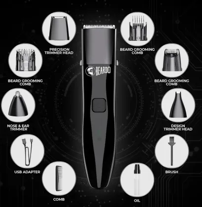 Beardo Chrome Beast Grooming Kit