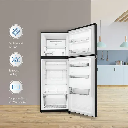 Panasonic NR-TG325CPKN 309 L 3 Star Double Door Refrigerator
