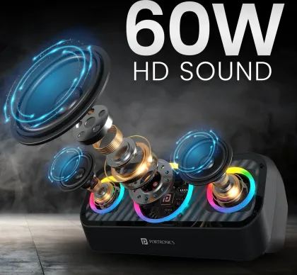 Portronics Microblast 60W Bluetooth Speaker