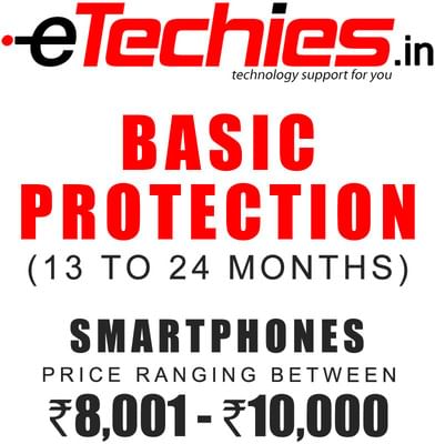 Etechies SmartPhone 1 Year Extended Basic Protection (For Device Worth Rs 8001 - 10000)