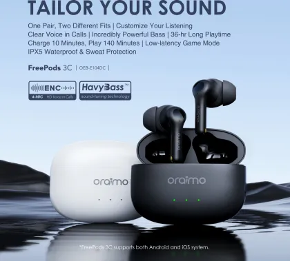Oraimo FreePods 3C True Wireless Earbuds