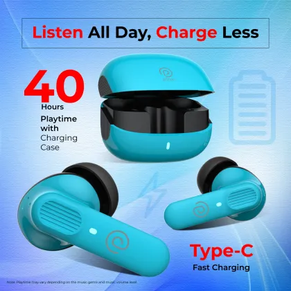 pTron Bassbuds Rock True Wireless Earbuds