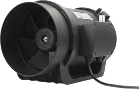 Astberg AEC200 200 mm 11 Blade Inline Duct Fan