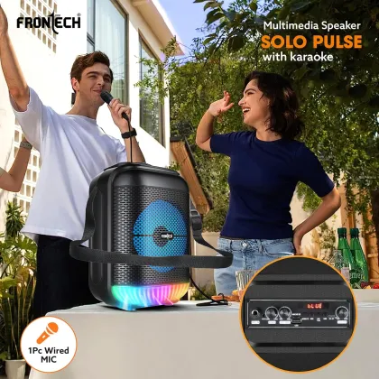 Frontech Solo Pulse SW-0202 15W Bluetooth Speaker