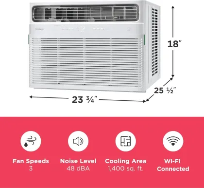 Frigidaire FHWW245WE2 24000 BTU 230V Inverter Window AC