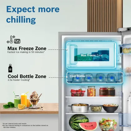 Bosch CST18S25PI 187 L 5 Star Single Door Refrigerator