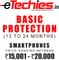 Etechies SmartPhone 1 Year Extended Basic Protection (For Device Worth Rs 15001 - 20000)
