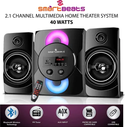 Smartbeats Harmony 2.1 40W Bluetooth Multimedia Speaker