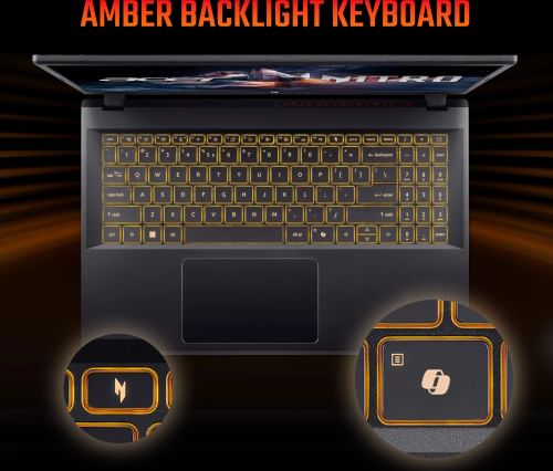 Acer Nitro V ANV15-52 NH.QZ9SI.001 Gaming Laptop (13th Gen Core i7/ 16GB/ 512GB SSD/ Win11/ 8GB RTX5050)