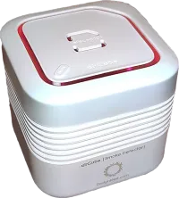 DesignNest AirCube Fire Alarm (85 dB, Low Battery Warning, 11150WT/ACSMDE, White)