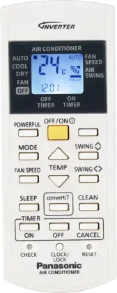 Panasonic CS/CU-EU24BKY5F 2 Ton 5 Star 2025 Inverter Split AC