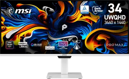 MSI PRO MAX 341QPXW14G 34 inch UWQHD QD-OLED Monitor