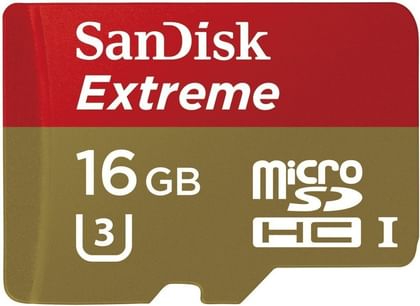 Sandisk Extreme MicroSDHC 16GB Class 10