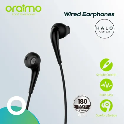 Oraimo OEP-E21 Wired Earphones