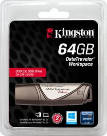 Kingston DataTraveler Workspace 64 GB Utility Pendrive