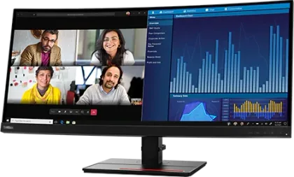 Lenovo ThinkVision P34w-20 34 inch WQHD Ultrawide Curved Monitor
