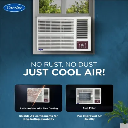 Carrier CIW19SC3R36F1 1.5 Ton 3 Star 2026 Inverter Window AC (ESTRA Gxi)
