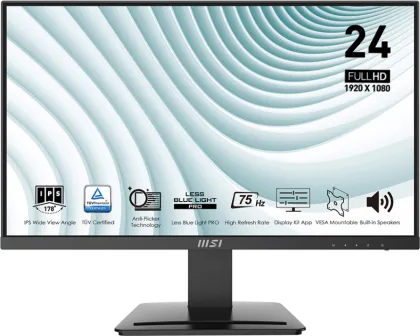 MSI PRO MP243 23.8 inch Full HD IPS Monitor