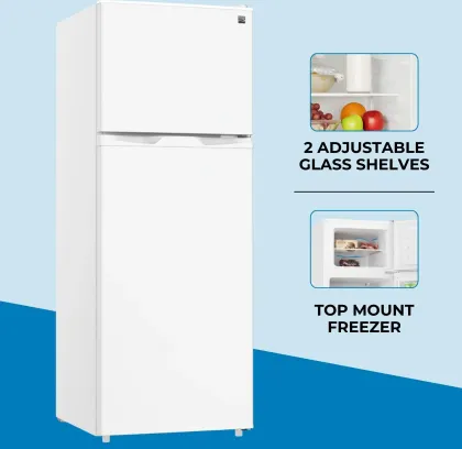 Kenmore KKTMWM7.4W 7.5 Cu Ft Double Door Refrigerator