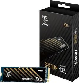 MSI Spatium M390 500 GB Internal Solid State Drive