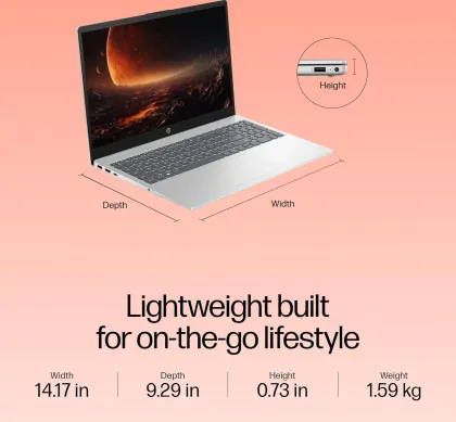 HP 15-fd0468TULaptop (13th Gen Core i5/ 16GB/ 512GB SSD/ Win11 Home)