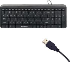 Zebronics Zeb-Glide Wired USB Keyboard