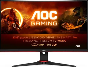 AOC C24G2AE/BK 23.6 inch Full HD Curved Gaming Monitor