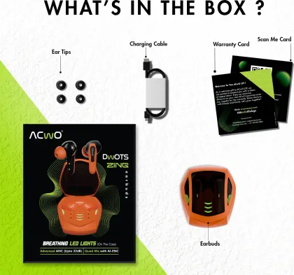 ACwO DwOTS Zing True Wireless Earbuds