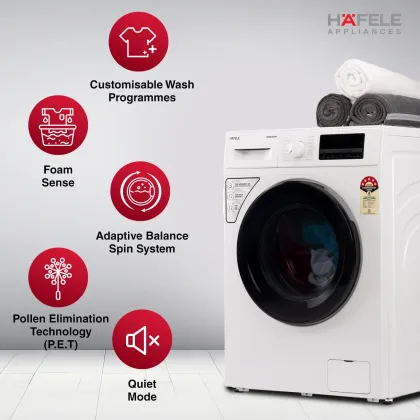 Hafele AMARA 9014W 9 kg Fully Automatic Front Load Washing Machine