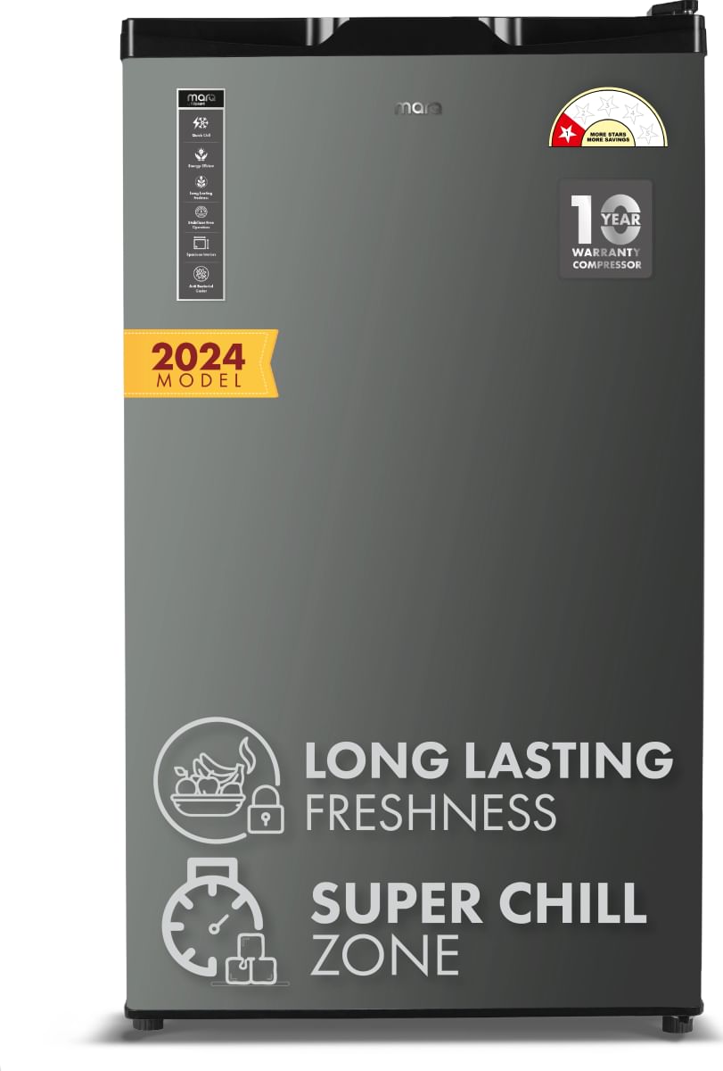 MarQ By Flipkart 90BD1MQ23 90 L 1 Star Single Door Mini Refrigerator
