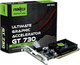 Frontech NVIDIA GeForce GT 730 GRP-0004 4 GB DDR3 Graphics Card