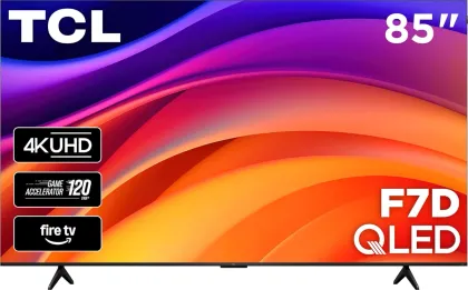 TCL F7D Series 85 inch Ultra HD 4K Smart QLED TV (85F7D)