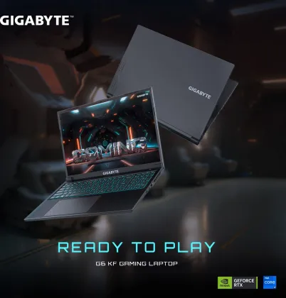 Gigabyte G6 KF-H3IN893KH Gaming Laptop (13th Gen Core i7/ 16GB RAM/ 512GB SSD/ Win 11/ 8GB Graphics)