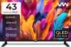 VW OptimaX Series 43 inch Full HD Smart QLED TV (VW43AQ1)