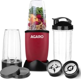 Agaro Regal Personal Blender 400W Mixer Grinder (3 Jars)