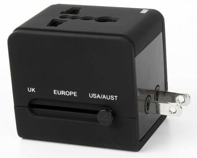 DigiFlip Voyager Worldwide Travel Adaptor/ USB Mobile Charger