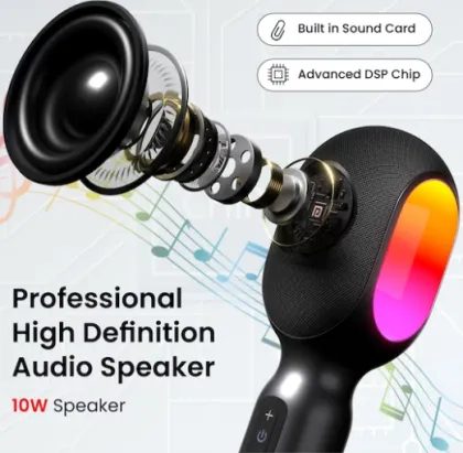 Portronics Dash 2 Handheld Mic Speaker