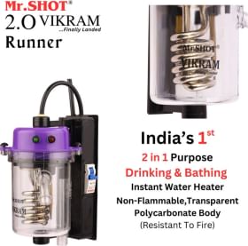 Mr.Shot 2.O Vikram Runner 1 L Instant Water Geyser