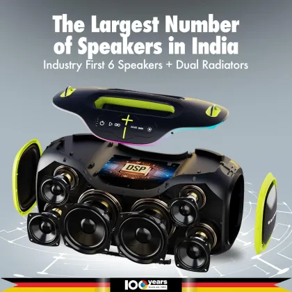 Blaupunkt Atomik Knightz 45K 450 W Bluetooth Speaker