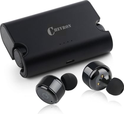 Chevron Truly Wireless Bluetooth v4.2 Earphones with Deep Bass Stereo Sound