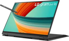 LG Gram 2 in 1 16 16T90R-K.ADB9U1 Laptop (13th Gen Core i7/ 32GB/ 1TB SSD/ Win11)
