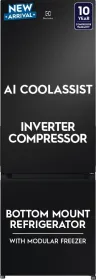 Electrolux EBM3402L-B 335 L 1 Star Double Door Refrigerator