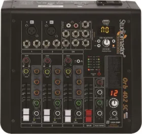 Studiomaster ORB-402SC 4-Channel Analog Sound Mixer
