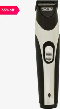 Wahl 09891-024 Rechargeable Trimmer for Men (Black and White)