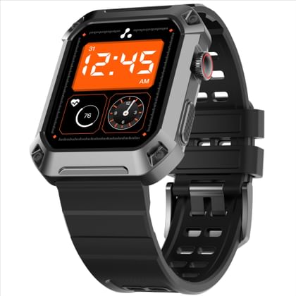 Best Price For Ambrane Wise Eon Max with 2.01'' Lucid display, BT Calling,  with customisable watch face Smartwatch- Grey Strap, Regular price in  India, Best Reviews & Features | Gadgetsbuffer.com
