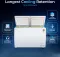 Haier HFC-410DPW5 383 L Double Door Deep Freezer